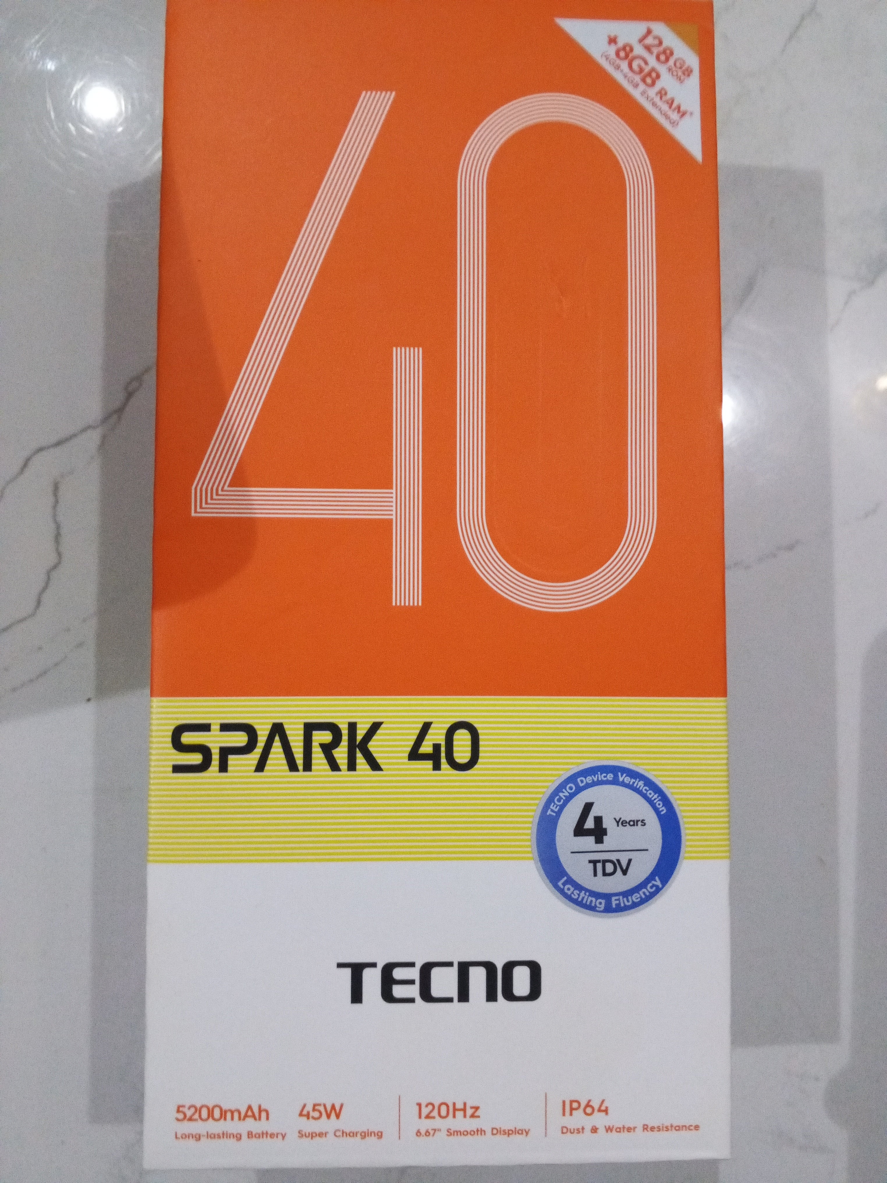 Mobile techno spark 40